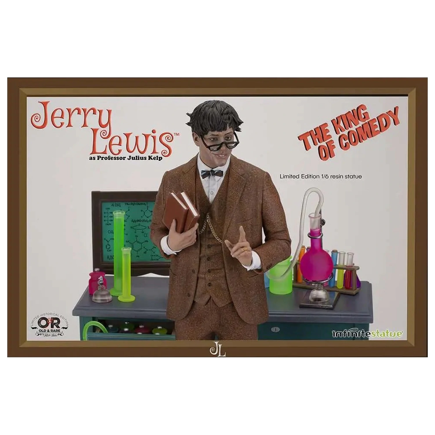 Jerry Lewis Professor Julius Kelp szobor figura Limited Ed. 1/6 30cm termékfotó