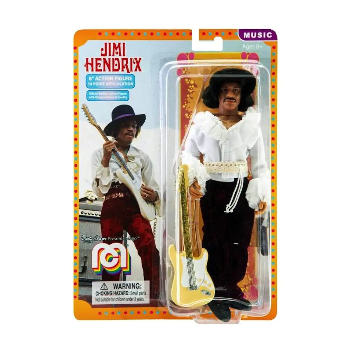 Jimi Hendrix Miami Pop akciófigura 20 cm termékfotó