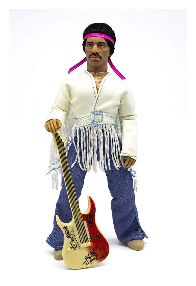 Jimi Hendrix Fastock Flocked akciófigura 20 cm termékfotó