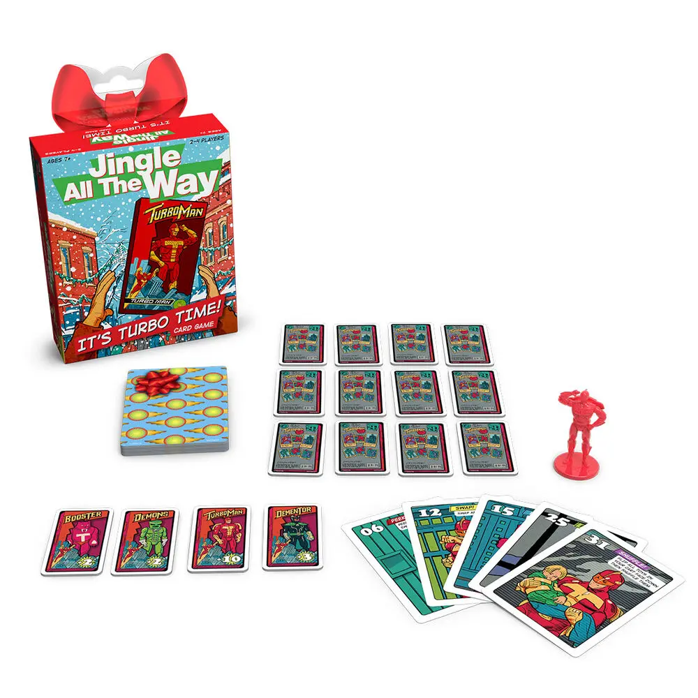 Jingle All The Way Its Turbo Time card game Angol nyelvű termékfotó