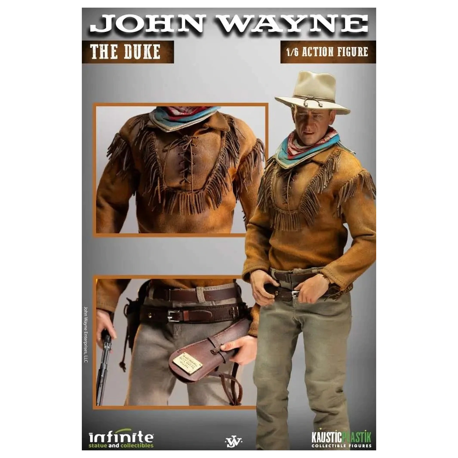 JOHN WAYNE The Duke figura 1/6 Standard Version 31cm termékfotó