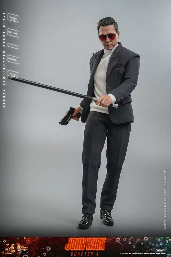 John Wick: Chapter 4 Movie Masterpiece 1/6 Caine akciófigura 30 cm termékfotó