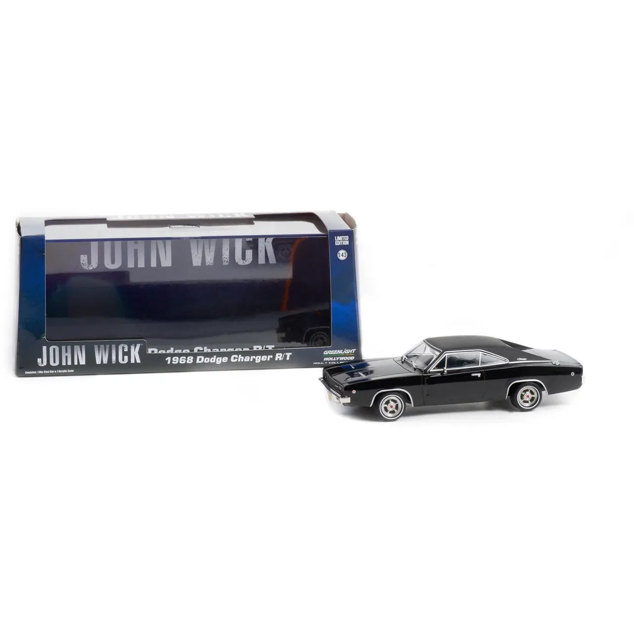 John Wick Diecast Model 1/43 1968 Dodge Charger R/T termékfotó