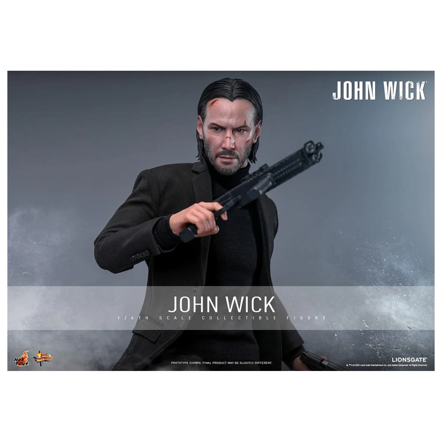 John Wick Movie Masterpiece akciófigura 1/6 John Wick 31 cm termékfotó