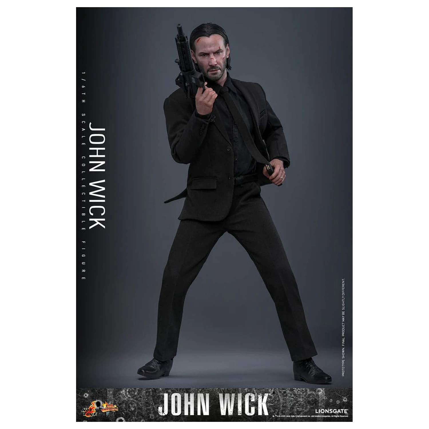 John Wick Movie Masterpiece akciófigura 1/6 John Wick 31 cm termékfotó