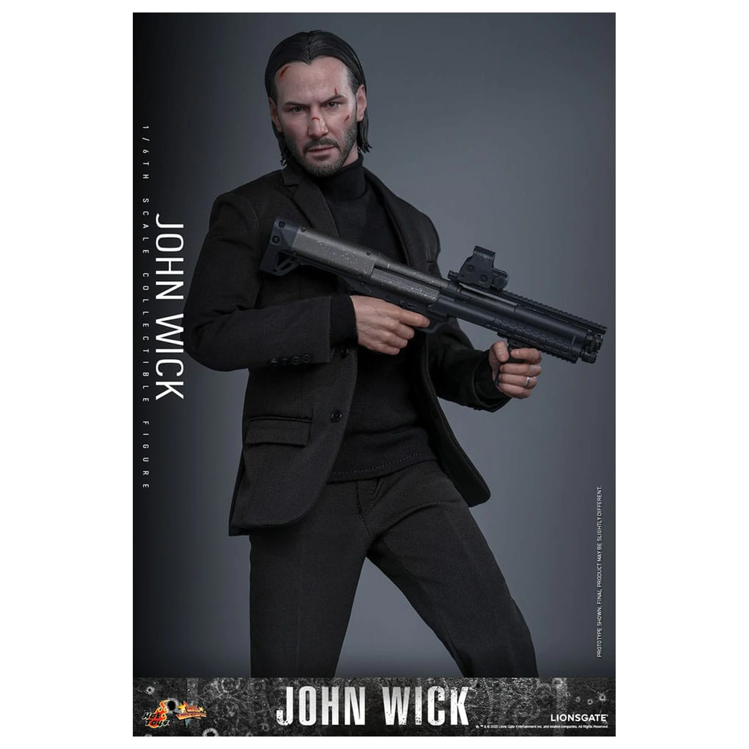 John Wick Movie Masterpiece akciófigura 1/6 John Wick 31 cm termékfotó