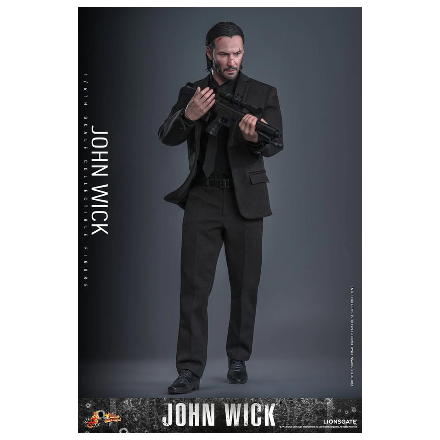 John Wick Movie Masterpiece akciófigura 1/6 John Wick 31 cm termékfotó