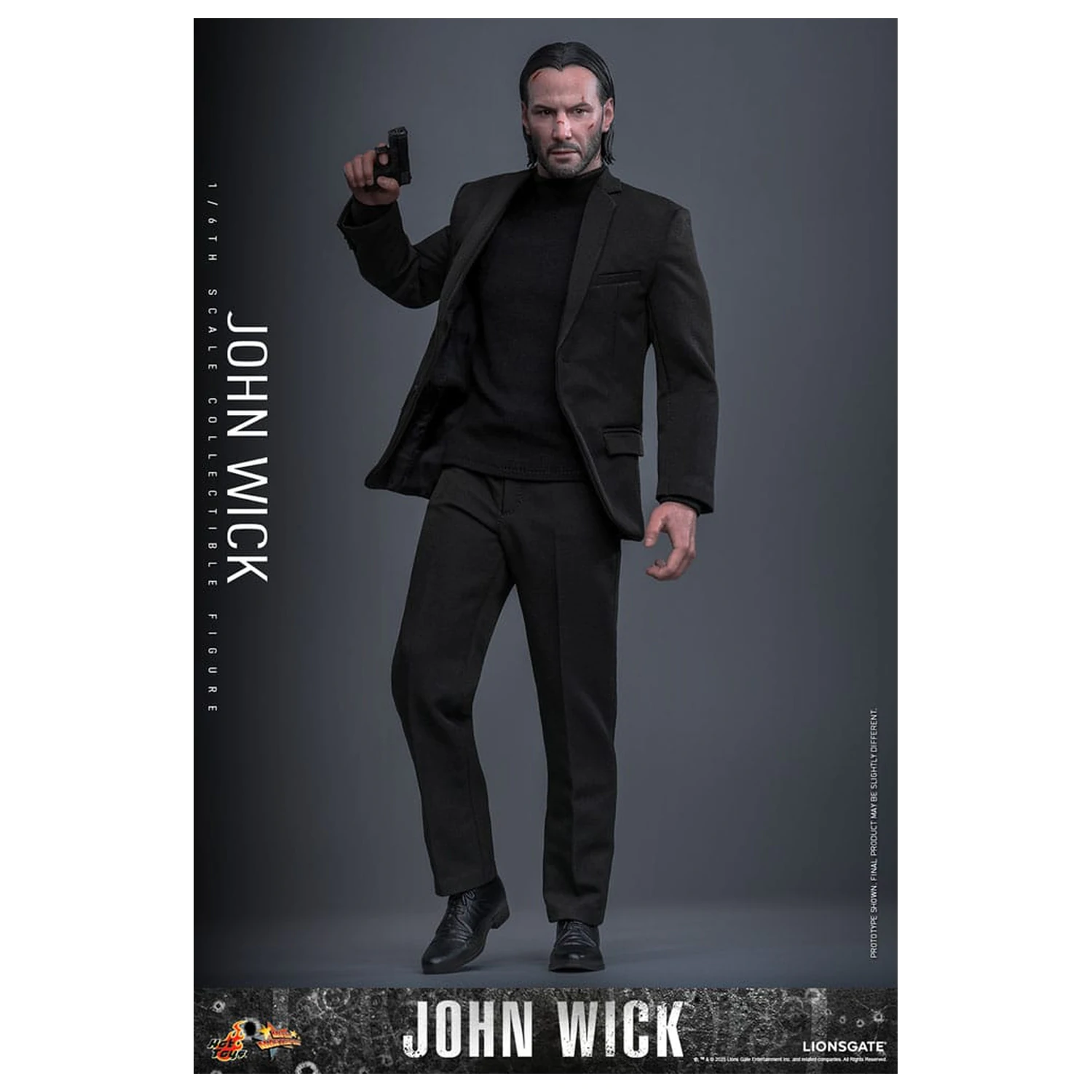 John Wick Movie Masterpiece akciófigura 1/6 John Wick 31 cm termékfotó