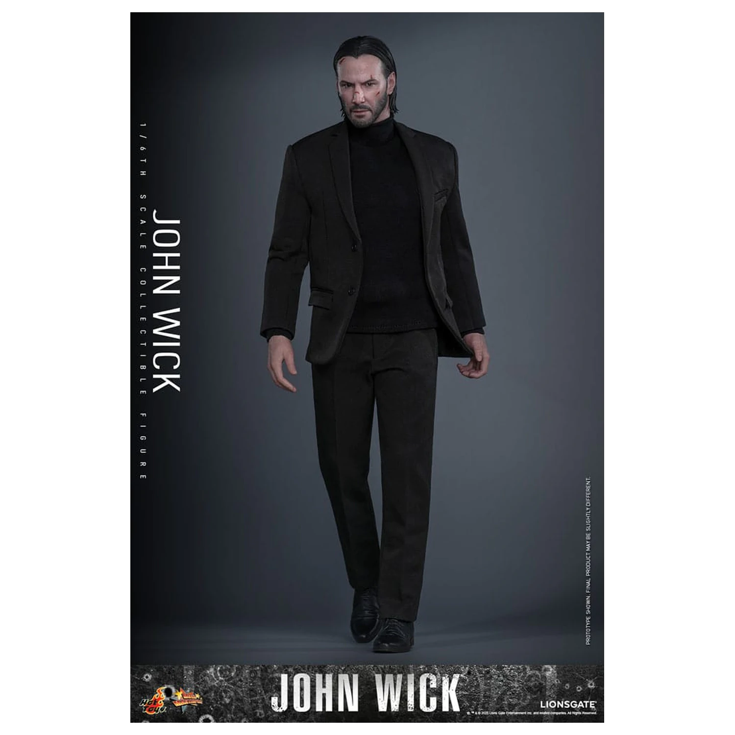 John Wick Movie Masterpiece akciófigura 1/6 John Wick 31 cm termékfotó