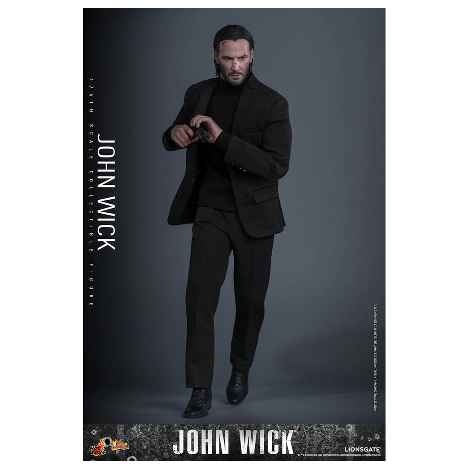 John Wick Movie Masterpiece akciófigura 1/6 John Wick 31 cm termékfotó