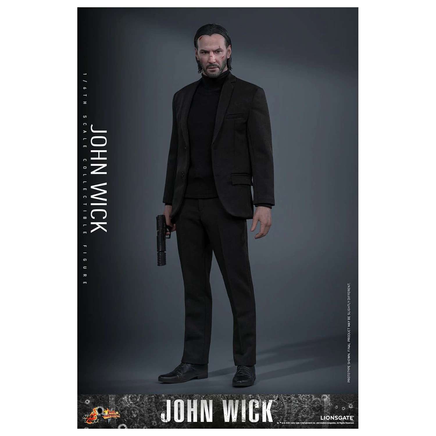 John Wick Movie Masterpiece akciófigura 1/6 John Wick 31 cm termékfotó