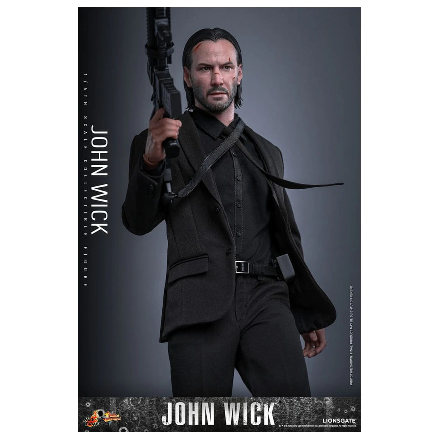 John Wick Movie Masterpiece akciófigura 1/6 John Wick 31 cm termékfotó