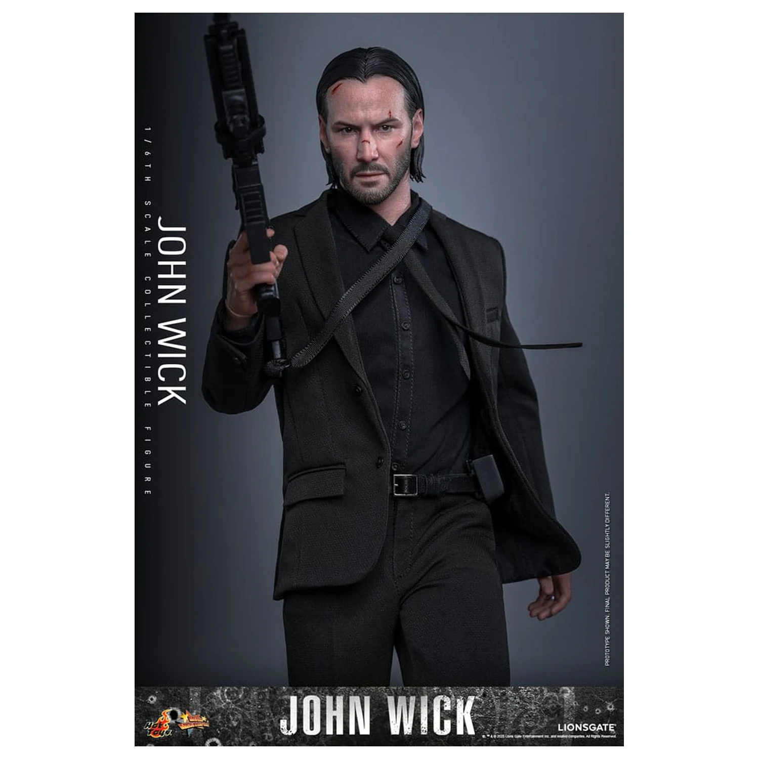 John Wick Movie Masterpiece akciófigura 1/6 John Wick 31 cm termékfotó
