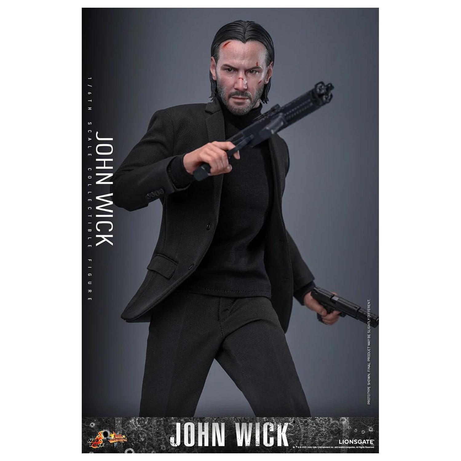 John Wick Movie Masterpiece akciófigura 1/6 John Wick 31 cm termékfotó