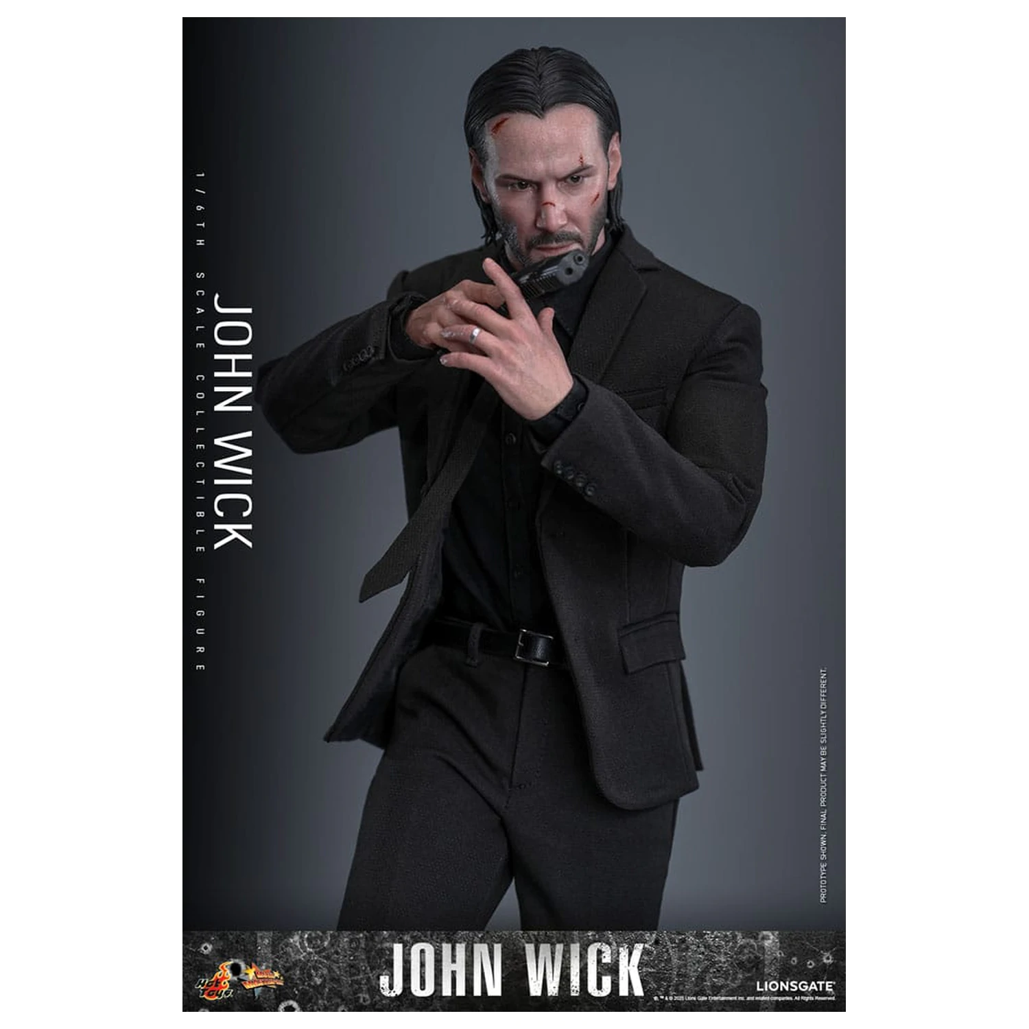 John Wick Movie Masterpiece akciófigura 1/6 John Wick 31 cm termékfotó