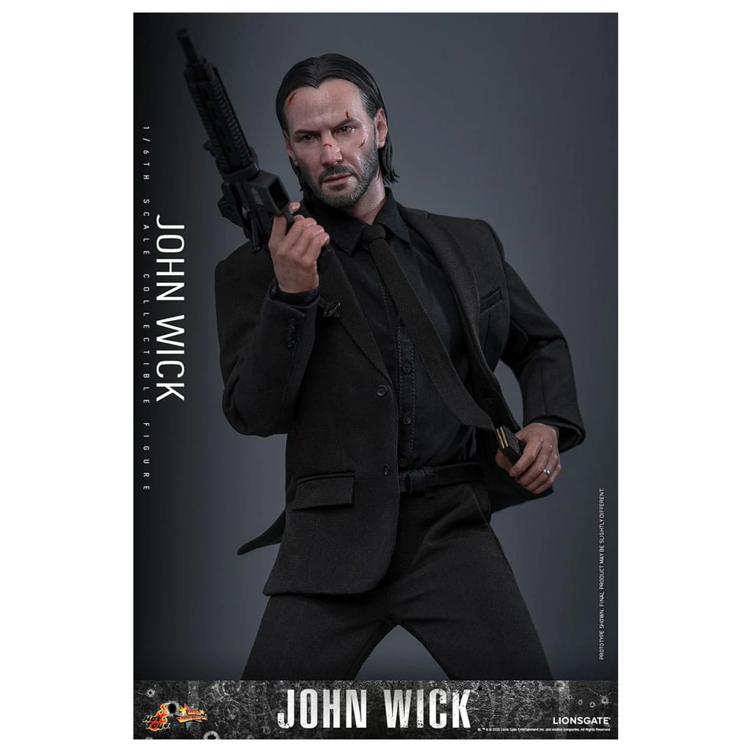 John Wick Movie Masterpiece akciófigura 1/6 John Wick 31 cm termékfotó