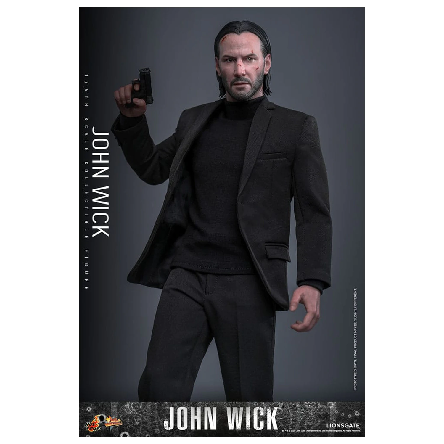 John Wick Movie Masterpiece akciófigura 1/6 John Wick 31 cm termékfotó