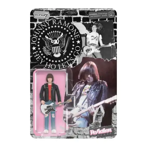 Johnny Ramone ReAction Wave 01 Johnny Ramone akciófigura 10 cm termékfotó