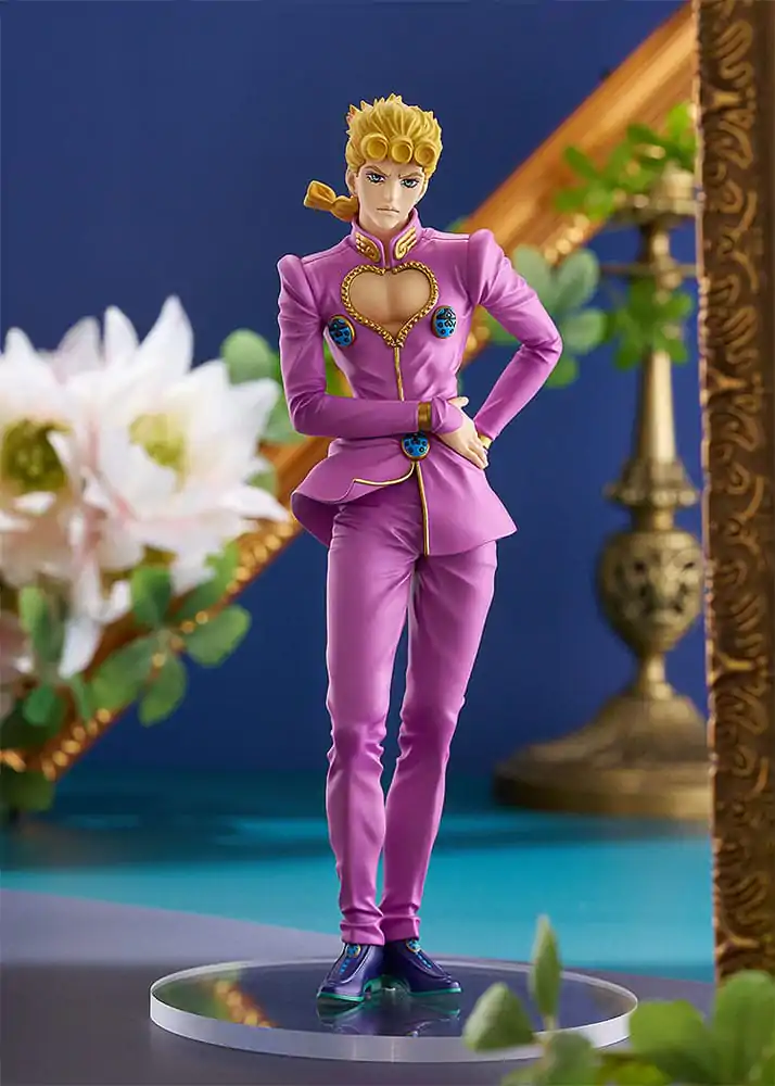 JoJo's Bizarre Adventure: Golden Wind Pop Up Parade Giorno Giovanna PVC szobor figura 16 cm termékfotó