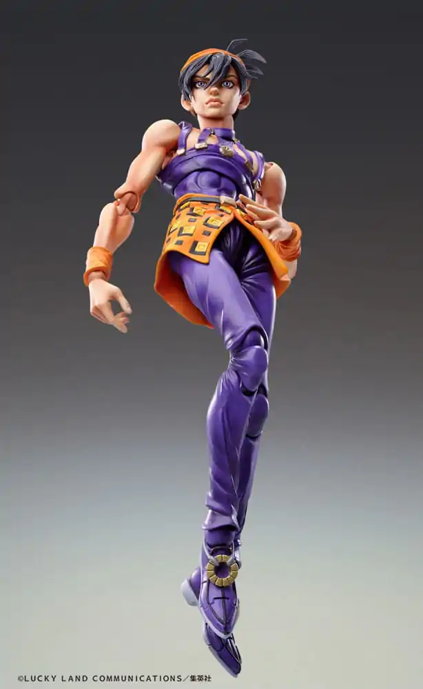 JoJo&#039;s Bizarre Adventure Part 5: Golden Wind Chozokado Narancia Ghirga &amp; As akciófigura 15 cm termékfotó