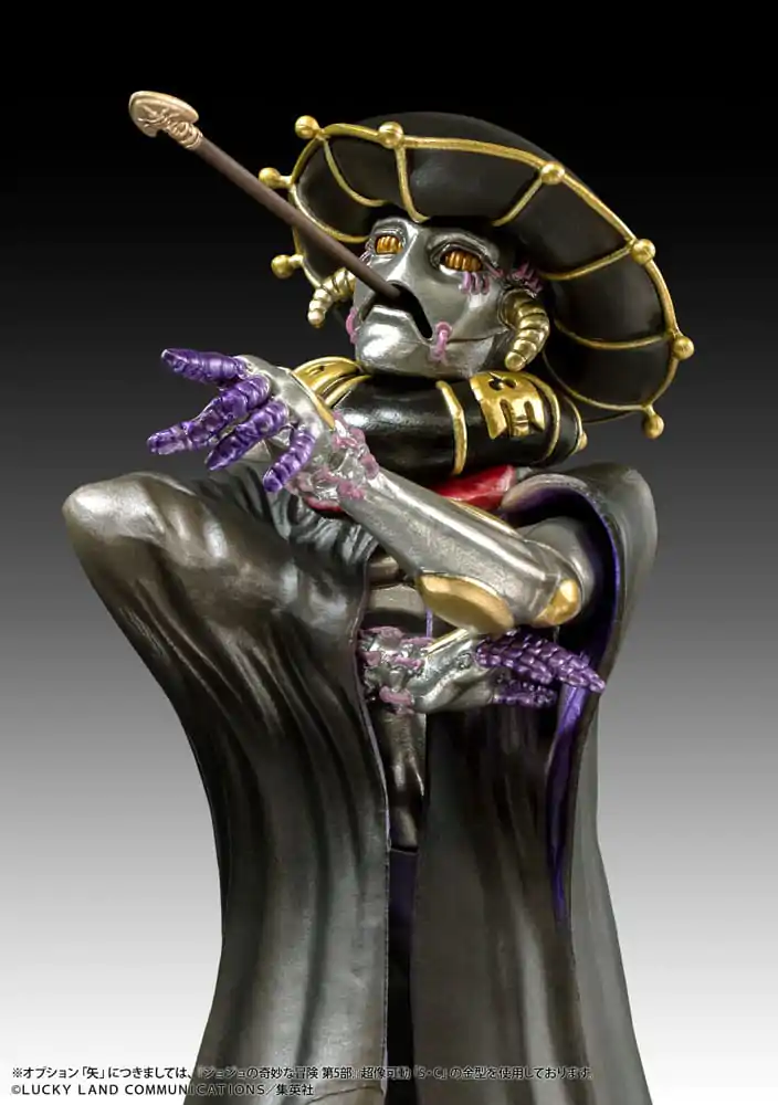 JoJo's Bizarre Adventure Part 5 Golden Wind Statue Legend B S PVC szobor figura 18 cm termékfotó