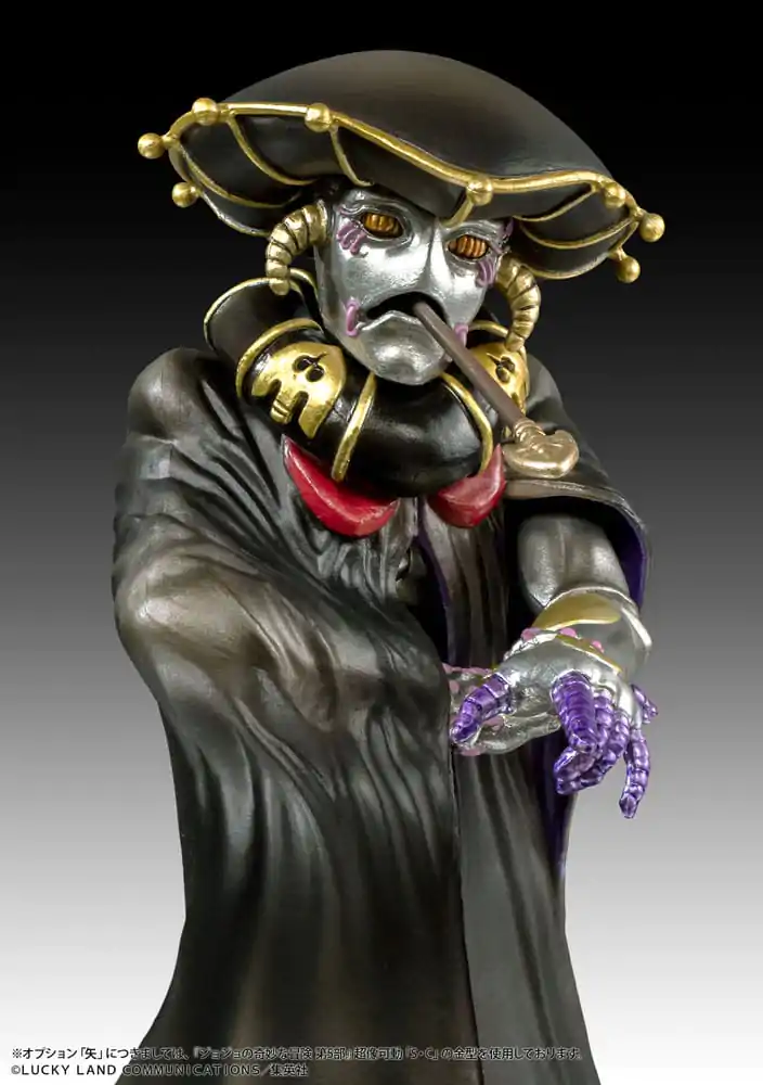 JoJo's Bizarre Adventure Part 5 Golden Wind Statue Legend B S PVC szobor figura 18 cm termékfotó