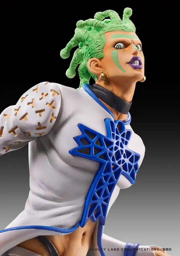 JoJo's Bizarre Adventure Part 5 Golden Wind Statue Legend Cioccolata PVC szobor figura 17 cm termékfotó