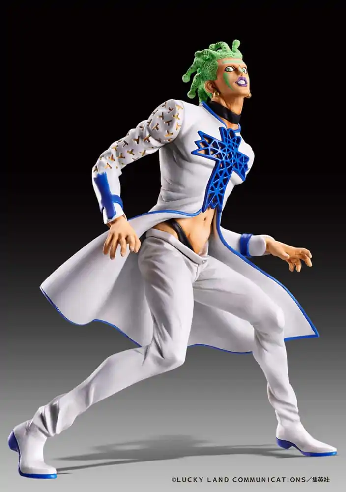 JoJo's Bizarre Adventure Part 5 Golden Wind Statue Legend Cioccolata PVC szobor figura 17 cm termékfotó