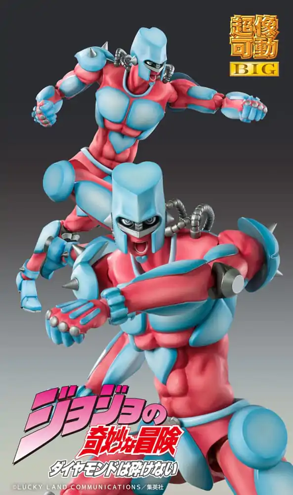 JoJo's Bizarre Adventure Part4 Super Action Chozokado Big (Crazy Diamond) akciófigura 22 cm termékfotó