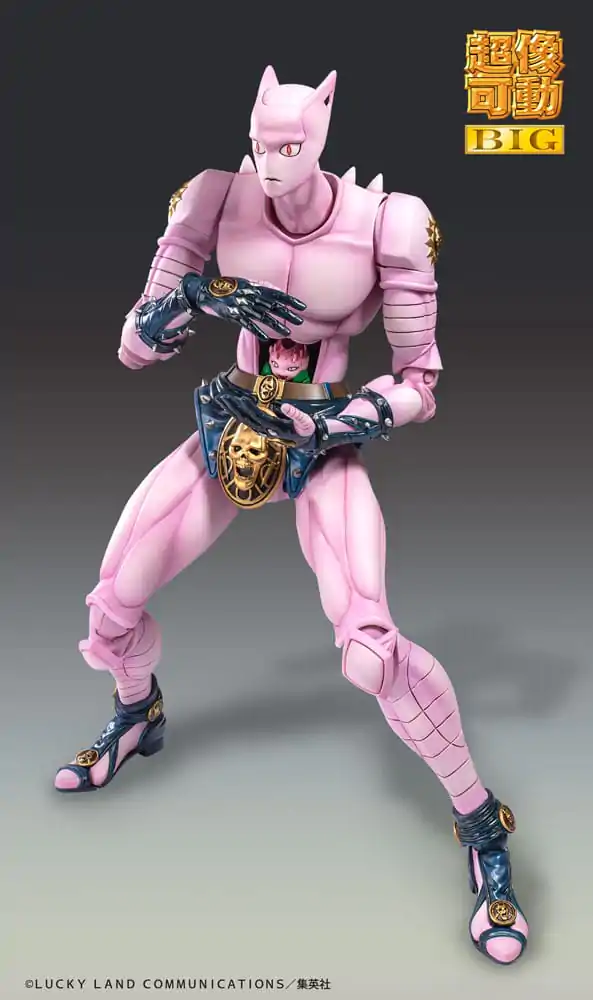 JoJo's Bizarre Adventure Part4 Super Action Chozokado Big Killer Queen akciófigura 22 cm termékfotó