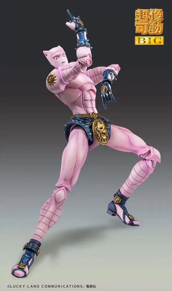 JoJo's Bizarre Adventure Part4 Super Action Chozokado Big Killer Queen akciófigura 22 cm termékfotó