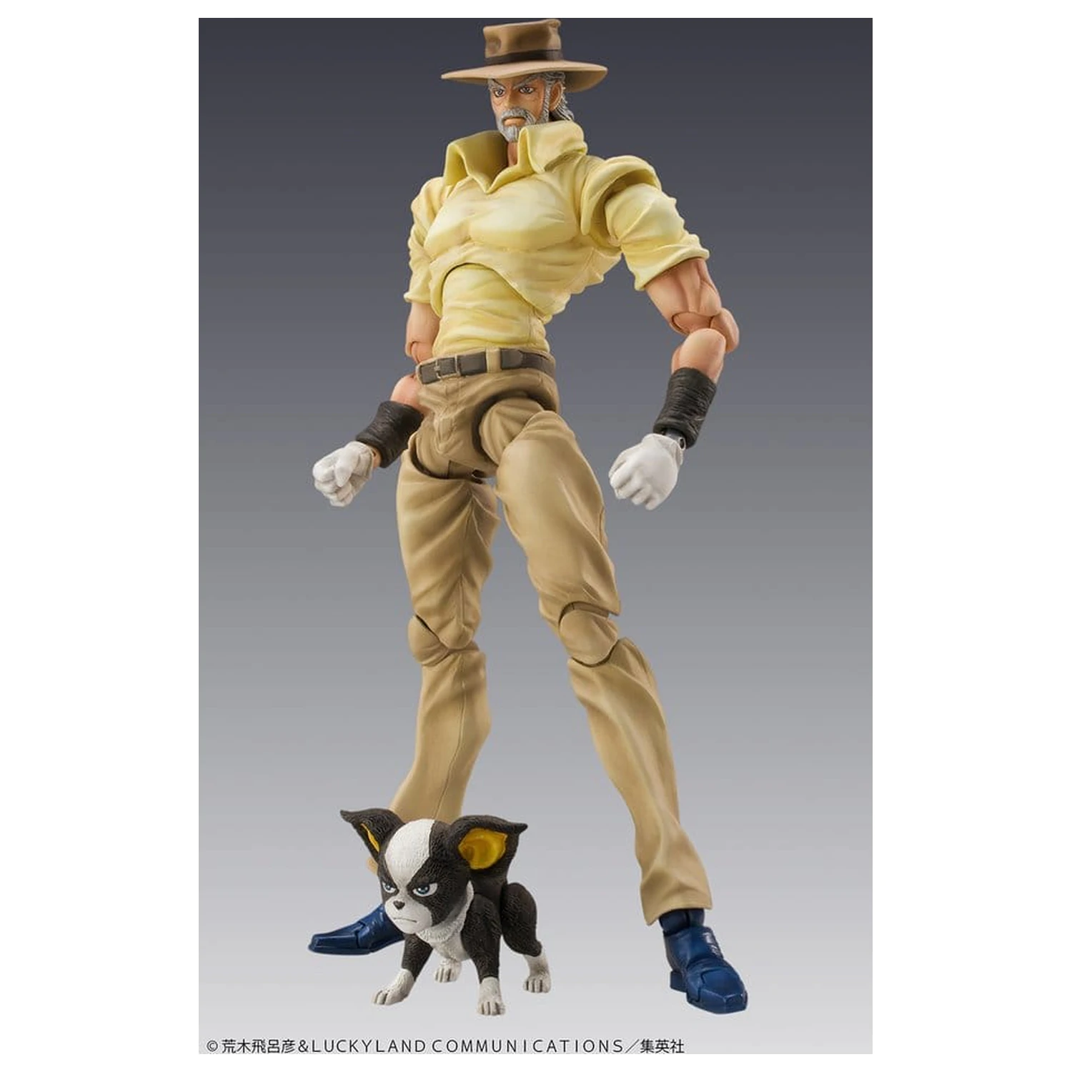 JoJo's Bizarre Adventure Chozokado PVC 2 db-os figura csomag Joseph Joestar & Iggy termékfotó