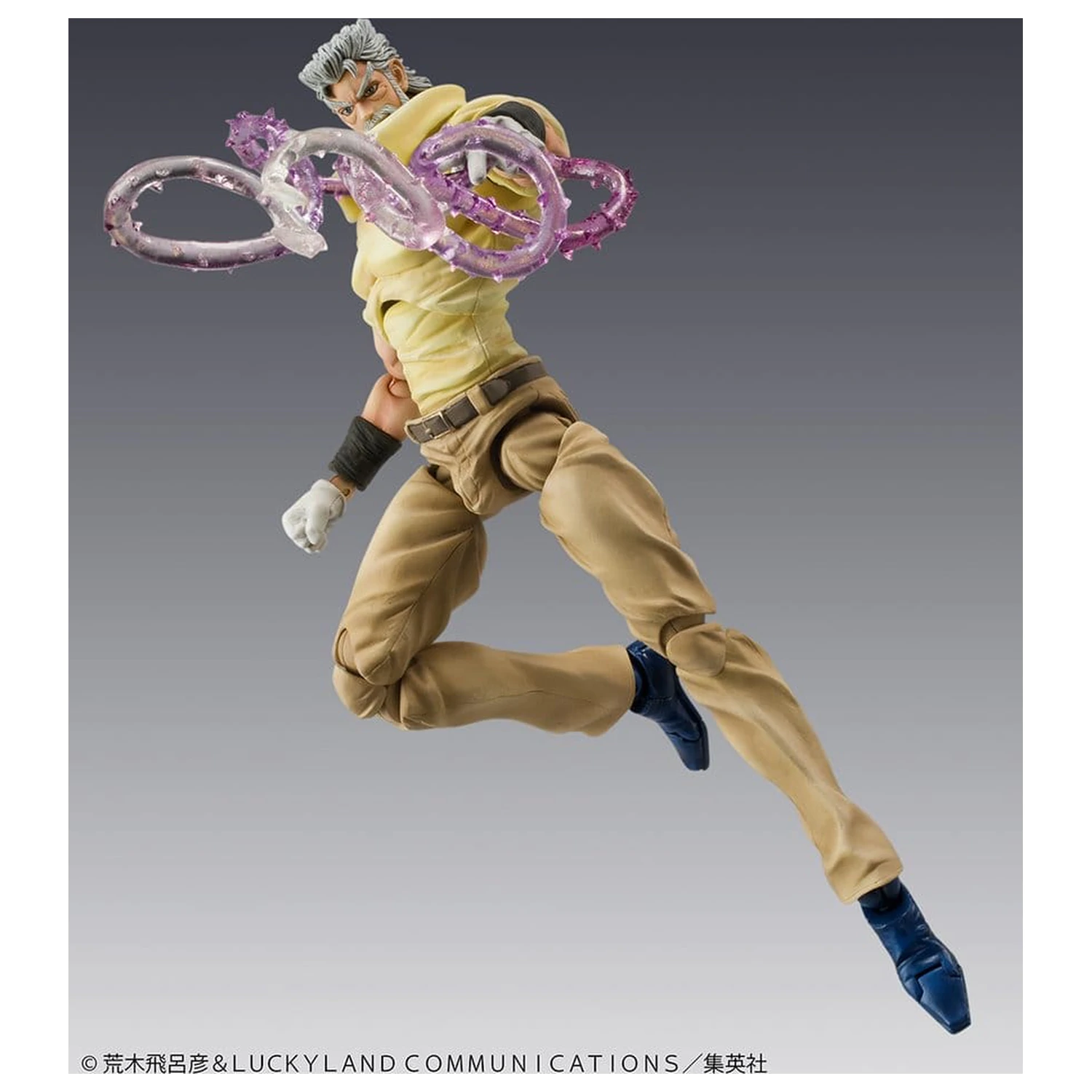 JoJo's Bizarre Adventure Chozokado PVC 2 db-os figura csomag Joseph Joestar & Iggy termékfotó