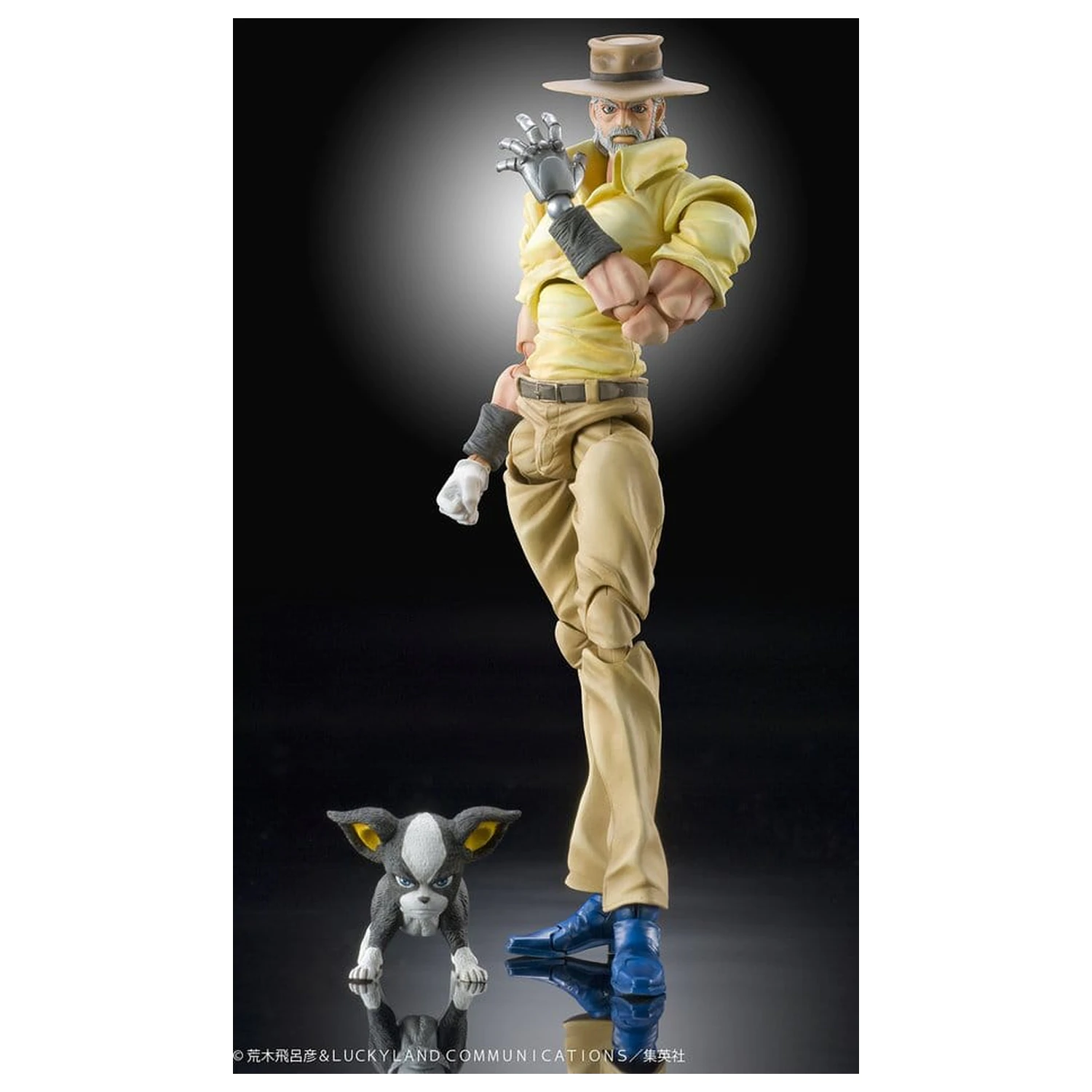 JoJo's Bizarre Adventure Chozokado PVC 2 db-os figura csomag Joseph Joestar & Iggy termékfotó
