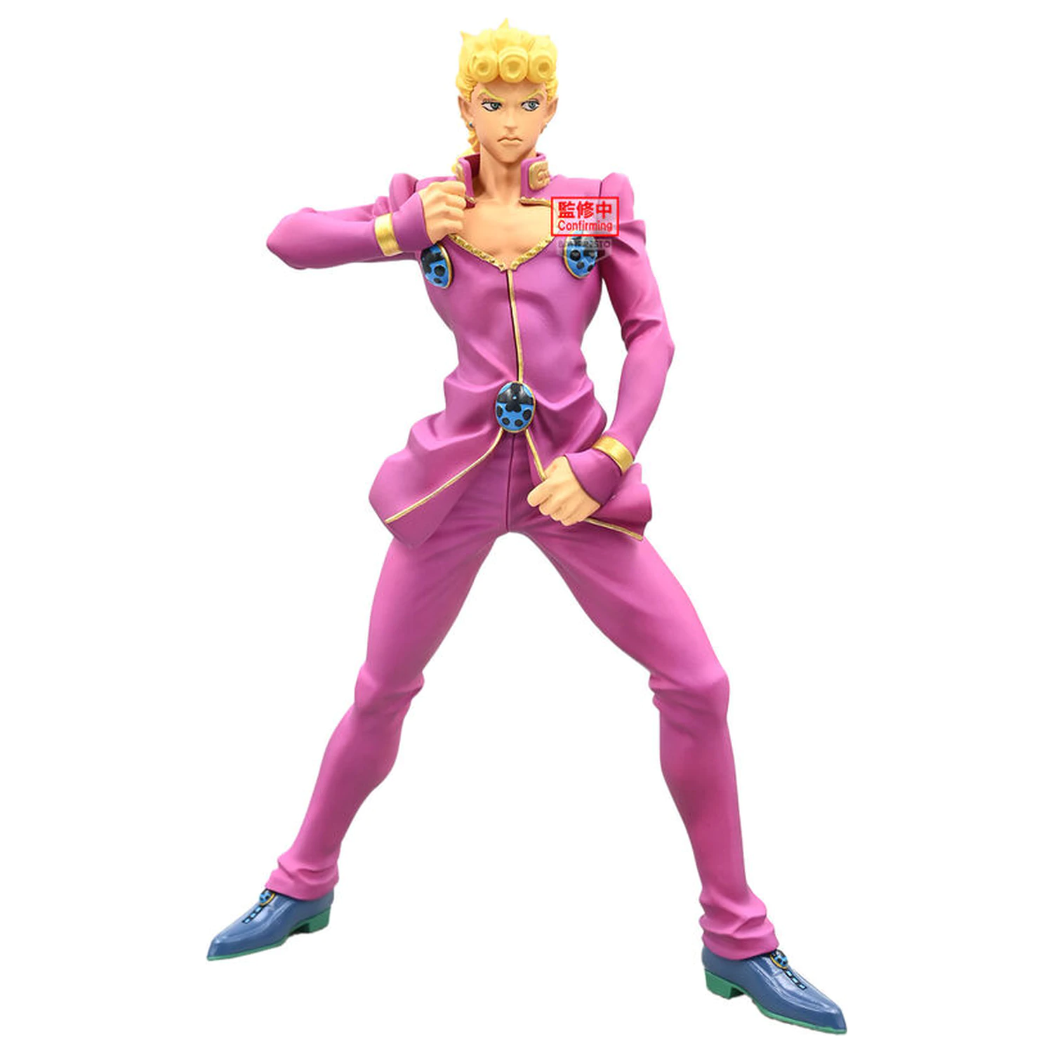 Jojo's Bizarre Adventure Golden Wind Giorno Giovanna Mometria figura 21cm termékfotó