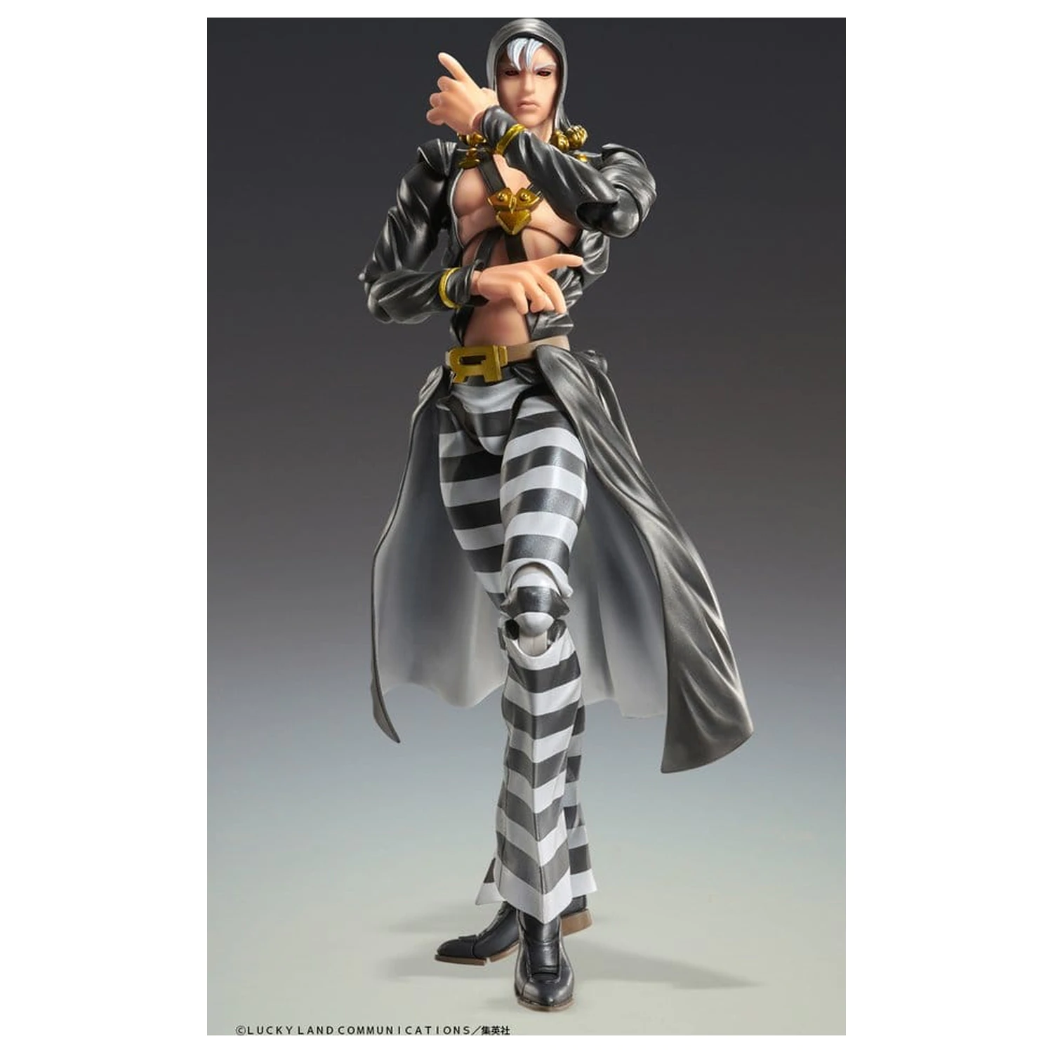 JoJo's Bizarre Adventure: Golden Wind Risotto Nero akciófigura 16 cm termékfotó