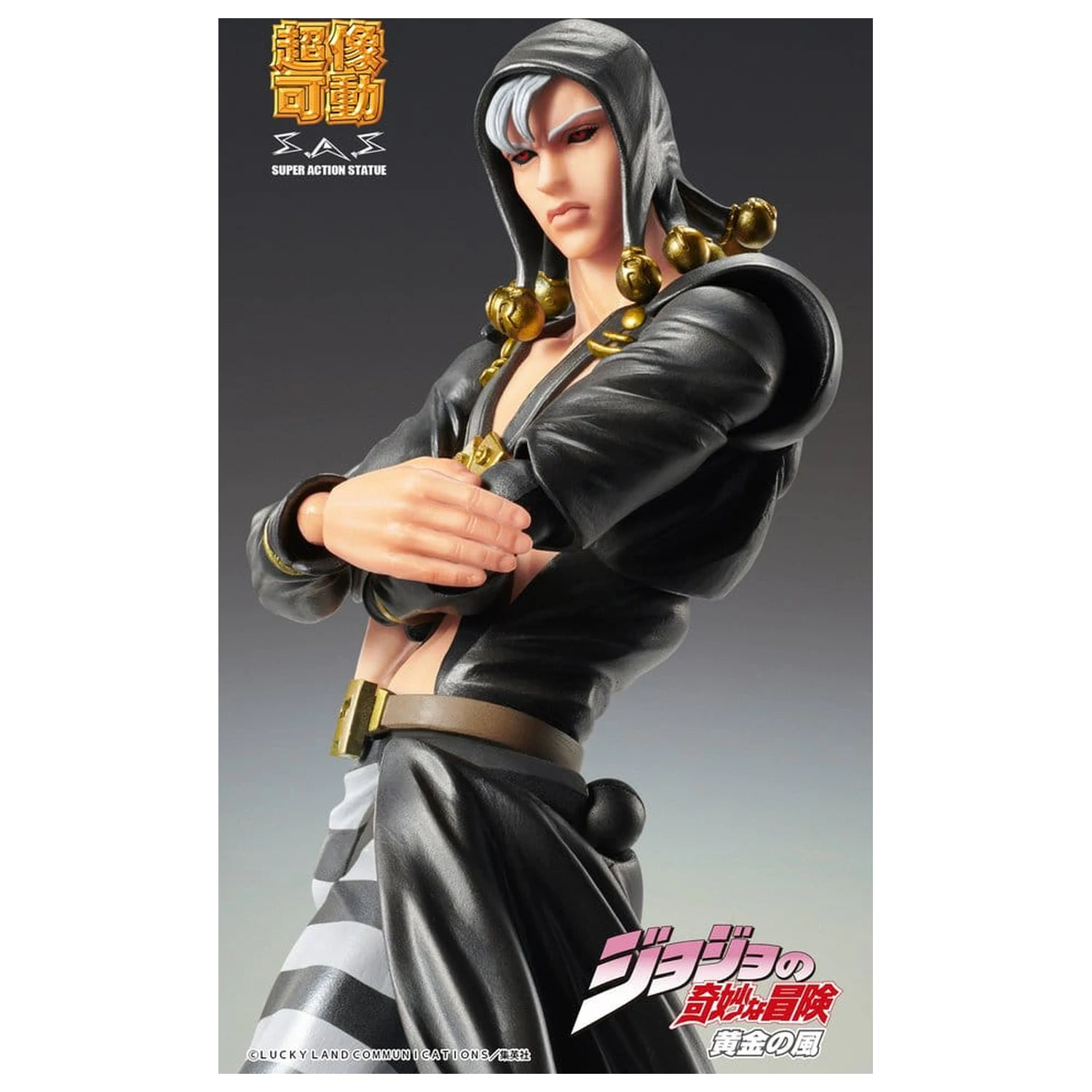 JoJo's Bizarre Adventure: Golden Wind Risotto Nero akciófigura 16 cm termékfotó