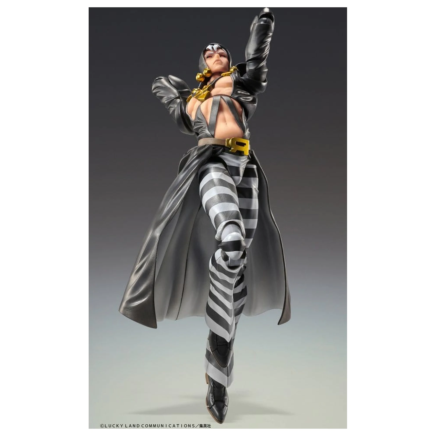 JoJo's Bizarre Adventure: Golden Wind Risotto Nero akciófigura 16 cm termékfotó