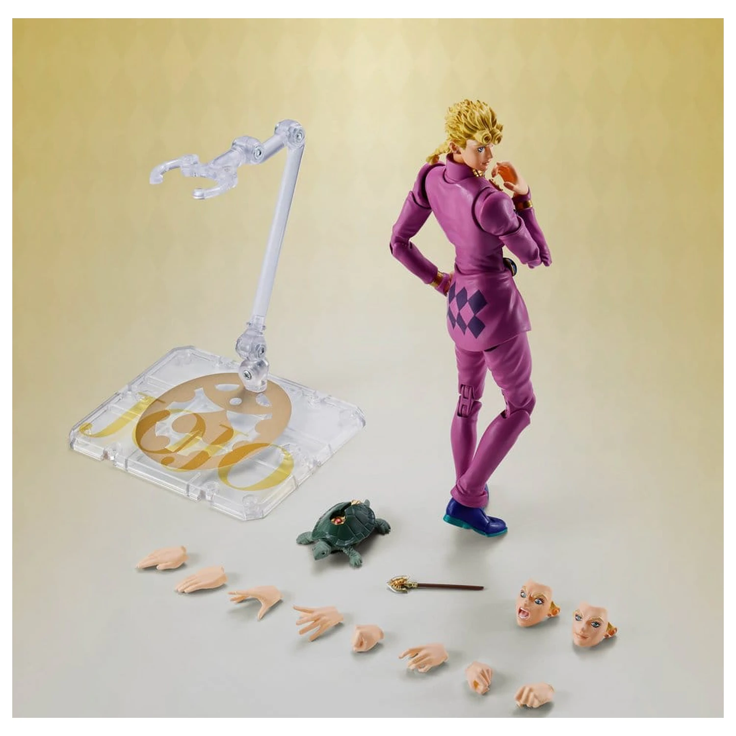 JoJo's Bizarre Adventure: Golden Wind S.H.Figuarts akciófigura Giorno Giovanna 16 cm termékfotó
