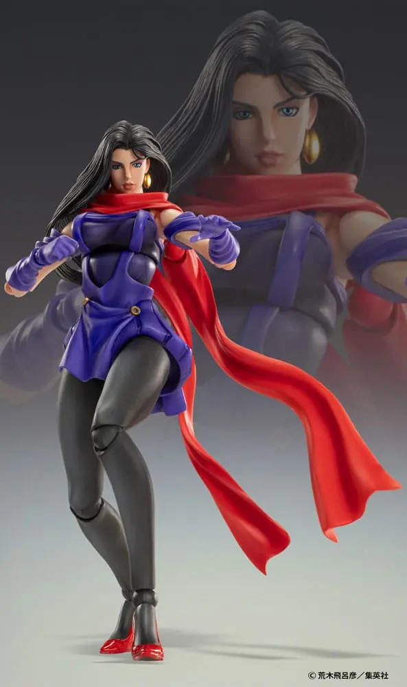 JoJo's Bizarre Adventure Part 2: Battle Tendency Action Figure Chozokado (Lisa Lisa) 15 cm termékfotó