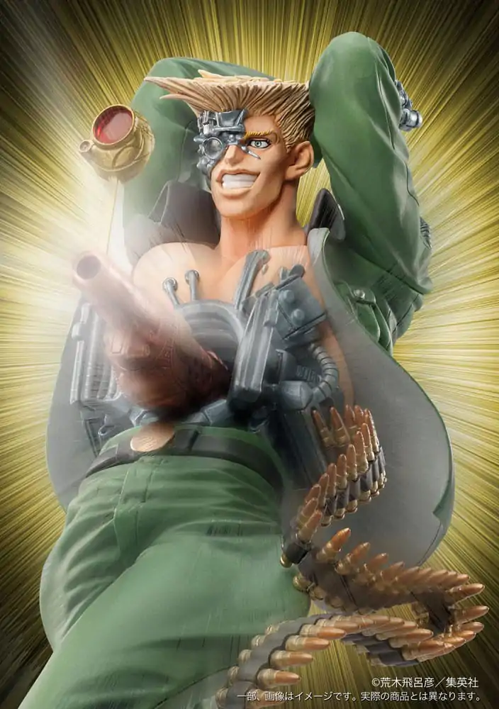 JoJo's Bizarre Adventure Part 2: Battle Tendency Legend PVC Statue Rudol von Stroheim 18 cm termékfotó