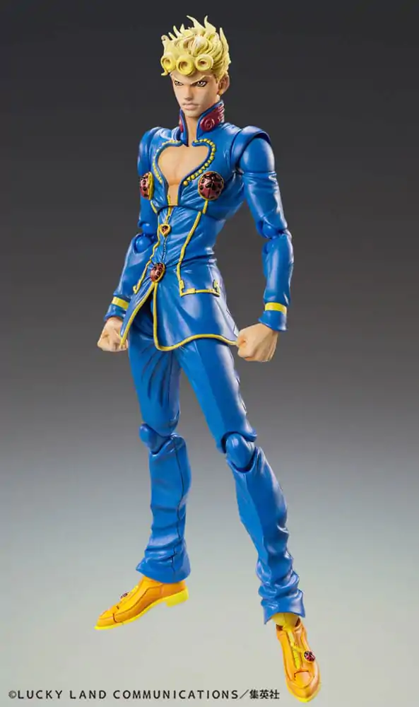 JoJo's Bizarre Adventure Part 5: Golden Wind Chozokado Giorno Giovanna Second akciófigura 15 cm termékfotó