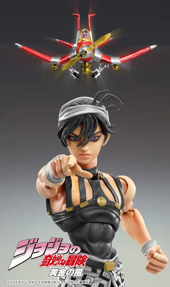 JoJo's Bizarre Adventure Part 5: Golden Wind Action Figure Chozokado (Narancia Ghirga & As Ver. Black) 15 cm termékfotó