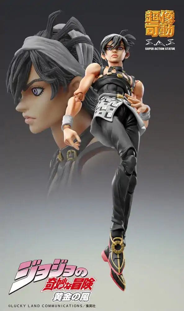 JoJo's Bizarre Adventure Part 5: Golden Wind Action Figure Chozokado (Narancia Ghirga & As Ver. Black) 15 cm termékfotó