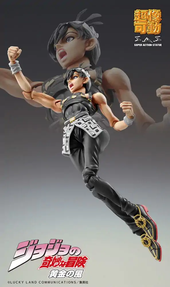 JoJo's Bizarre Adventure Part 5: Golden Wind Action Figure Chozokado (Narancia Ghirga & As Ver. Black) 15 cm termékfotó