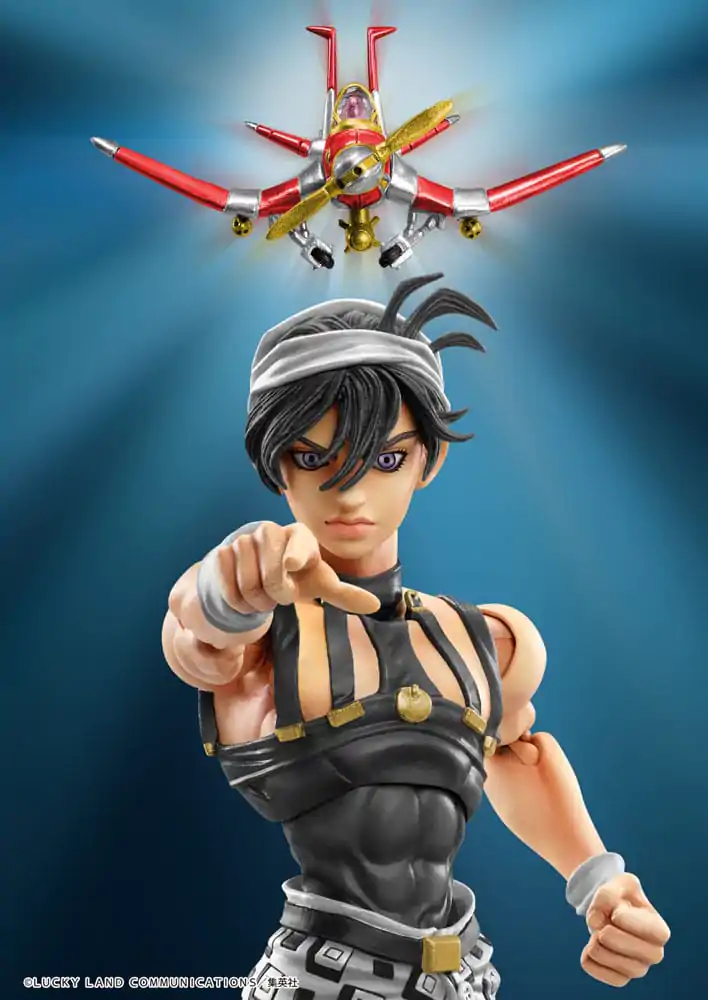 JoJo's Bizarre Adventure Part 5: Golden Wind Action Figure Chozokado (Narancia Ghirga & As Ver. Black) 15 cm termékfotó