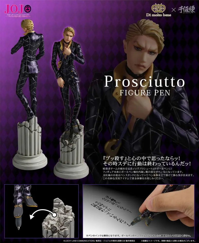 JoJo's Bizarre Adventure Part 5: Golden Wind Figural toll Prosciutto 18 cm termékfotó
