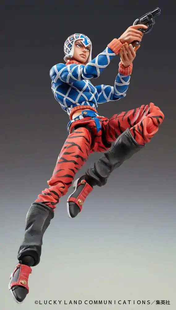 JoJo's Bizarre Adventure Part 5 Statue Legend Chozokado Guido Mista & S P (re-run) PVC szobor figura 15 cm termékfotó