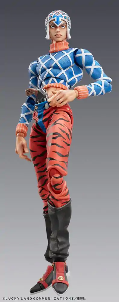 JoJo's Bizarre Adventure Part 5 Statue Legend Chozokado Guido Mista & S P (re-run) PVC szobor figura 15 cm termékfotó