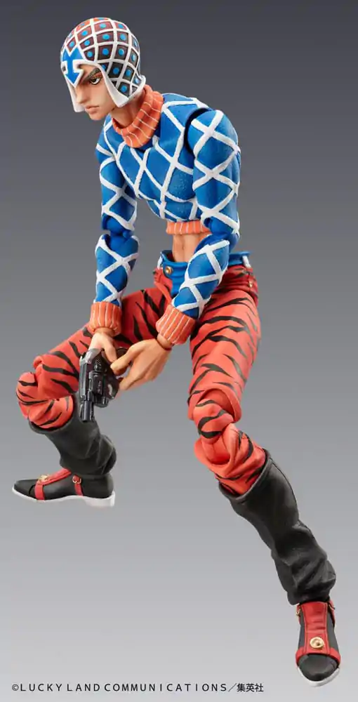 JoJo's Bizarre Adventure Part 5 Statue Legend Chozokado Guido Mista & S P (re-run) PVC szobor figura 15 cm termékfotó